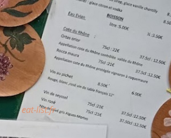 La Croustille — carte page 4