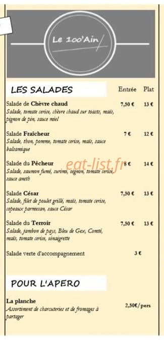 Le 100'Ain — carte page 2