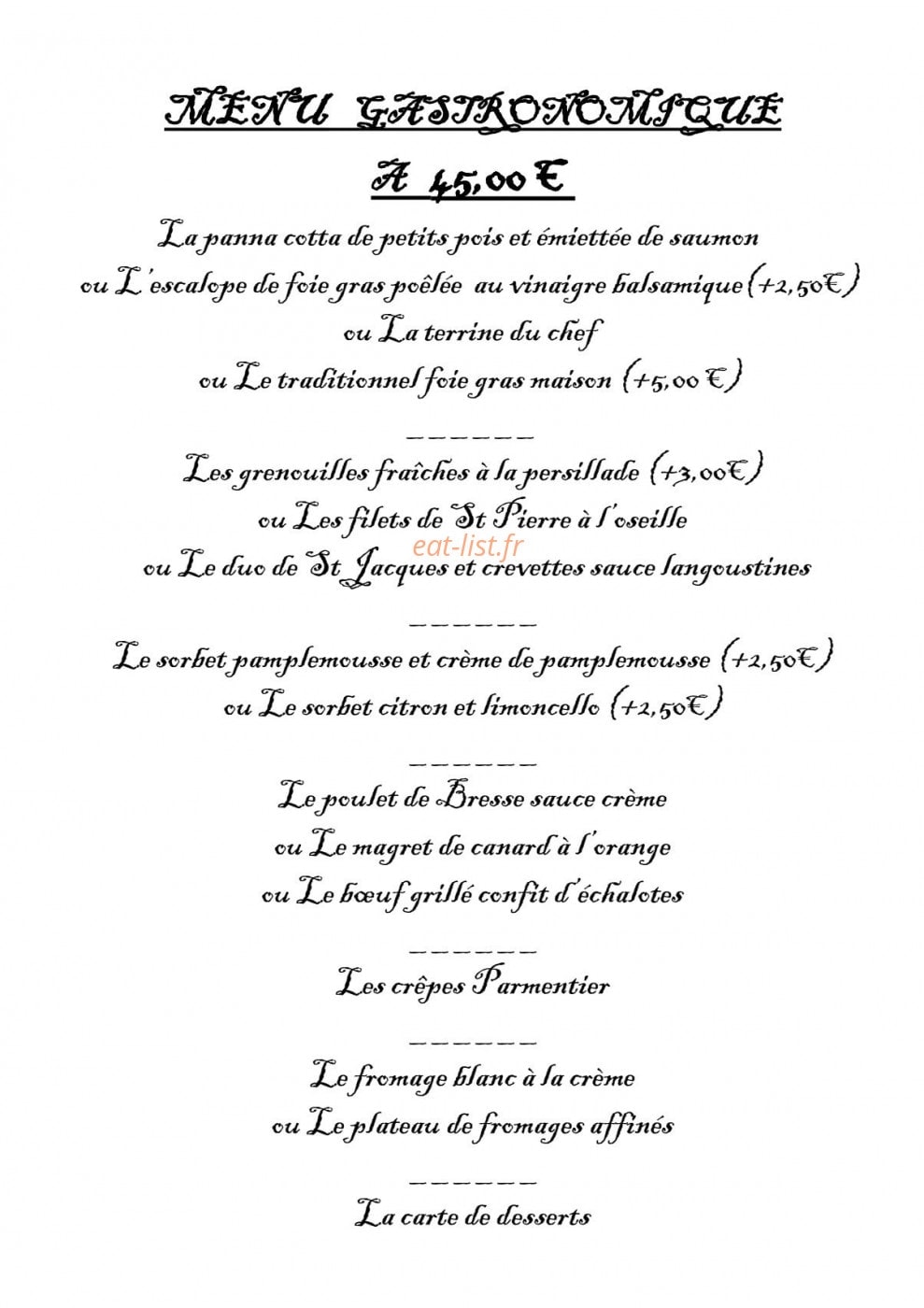 Le Saint Benigne — carte page 4
