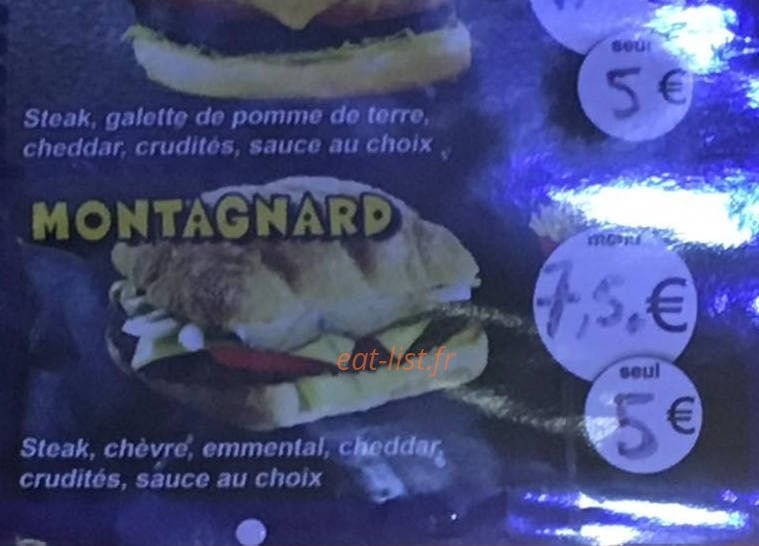 Le City Snack — carte page 2