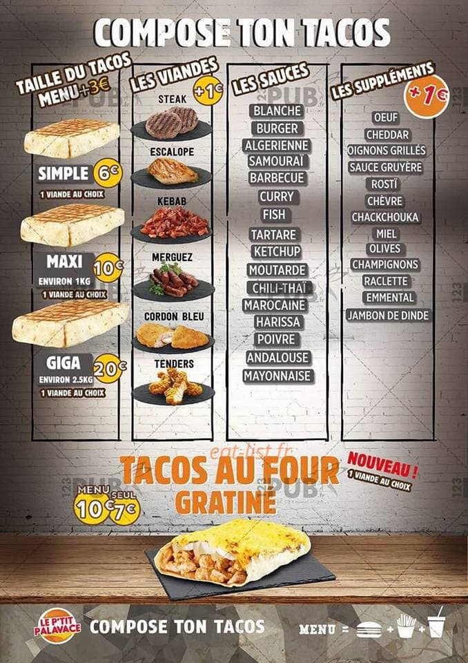 Le Ptit Palavace 2 — carte page 2