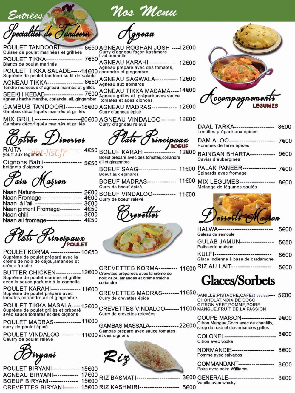 Sapna — carte page 2