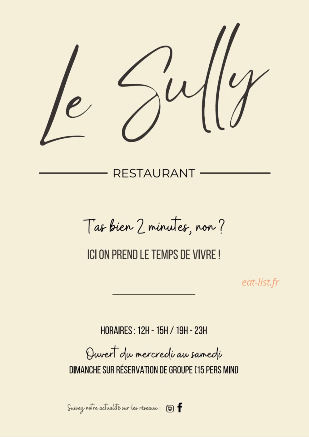 Le Sully — carte page 1