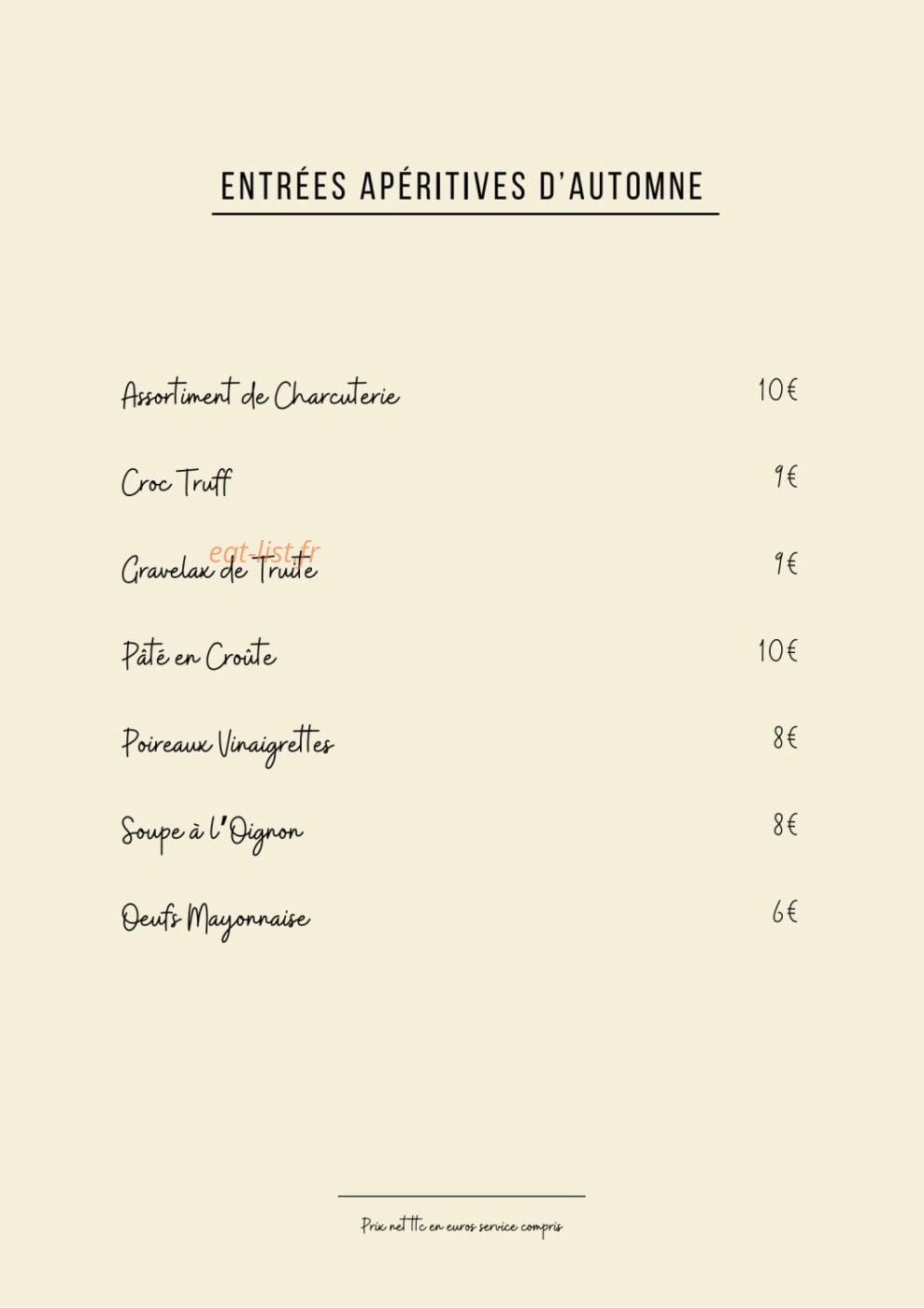 Le Sully — carte page 2