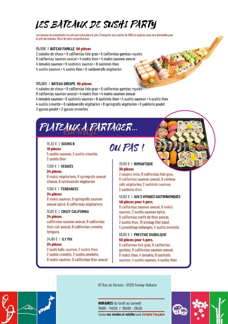 Kawasushi — carte page 4