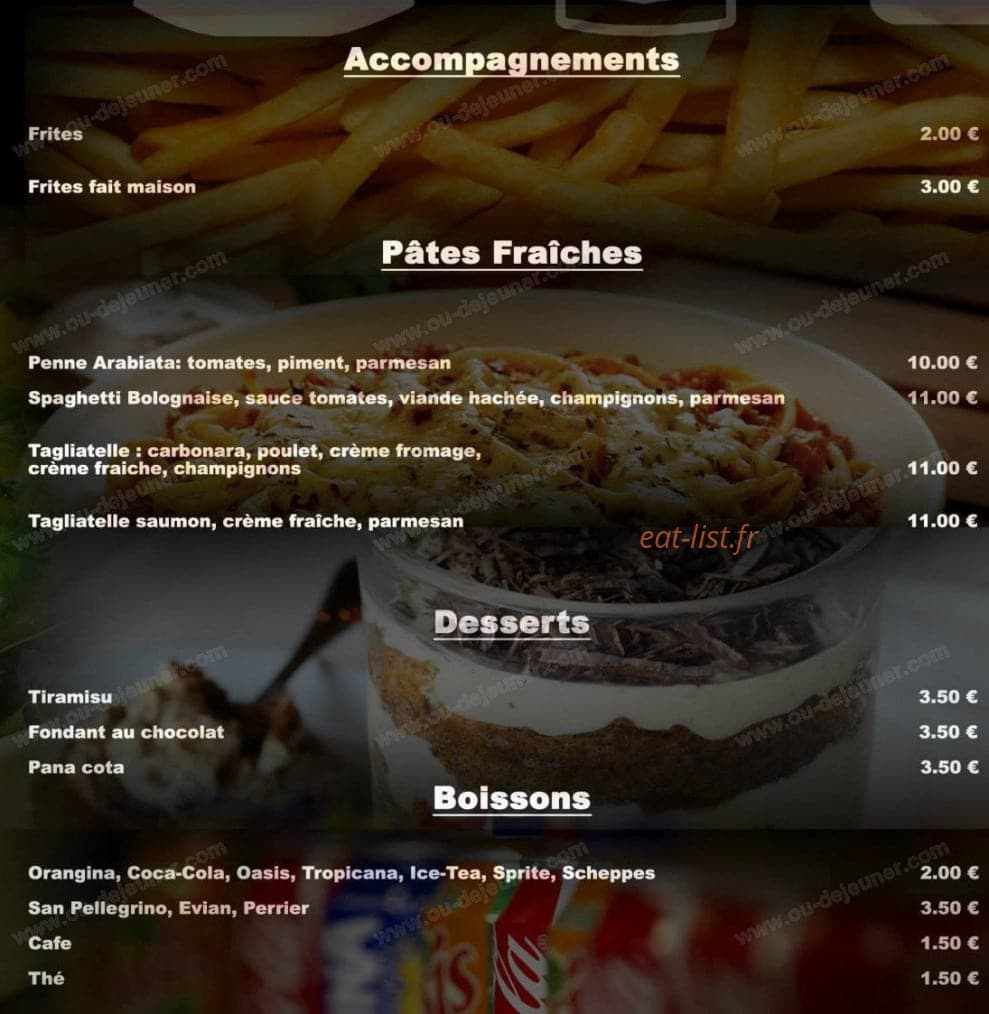 L'Escale — carte page 2