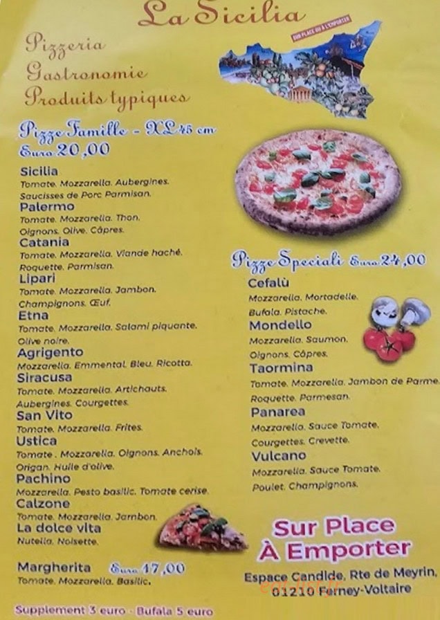 La sicilia — carte page 1