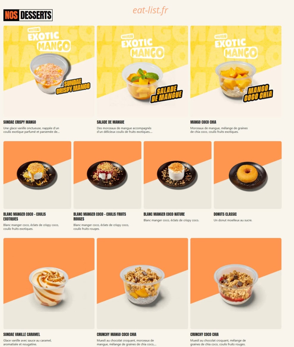 Pitaya — carte page 8