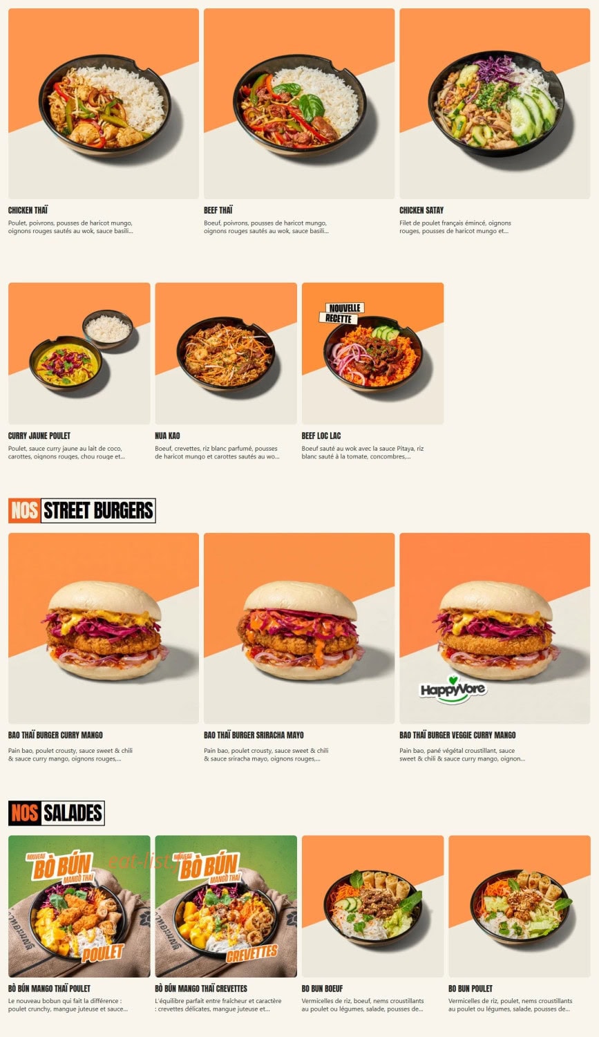 Pitaya — carte page 6