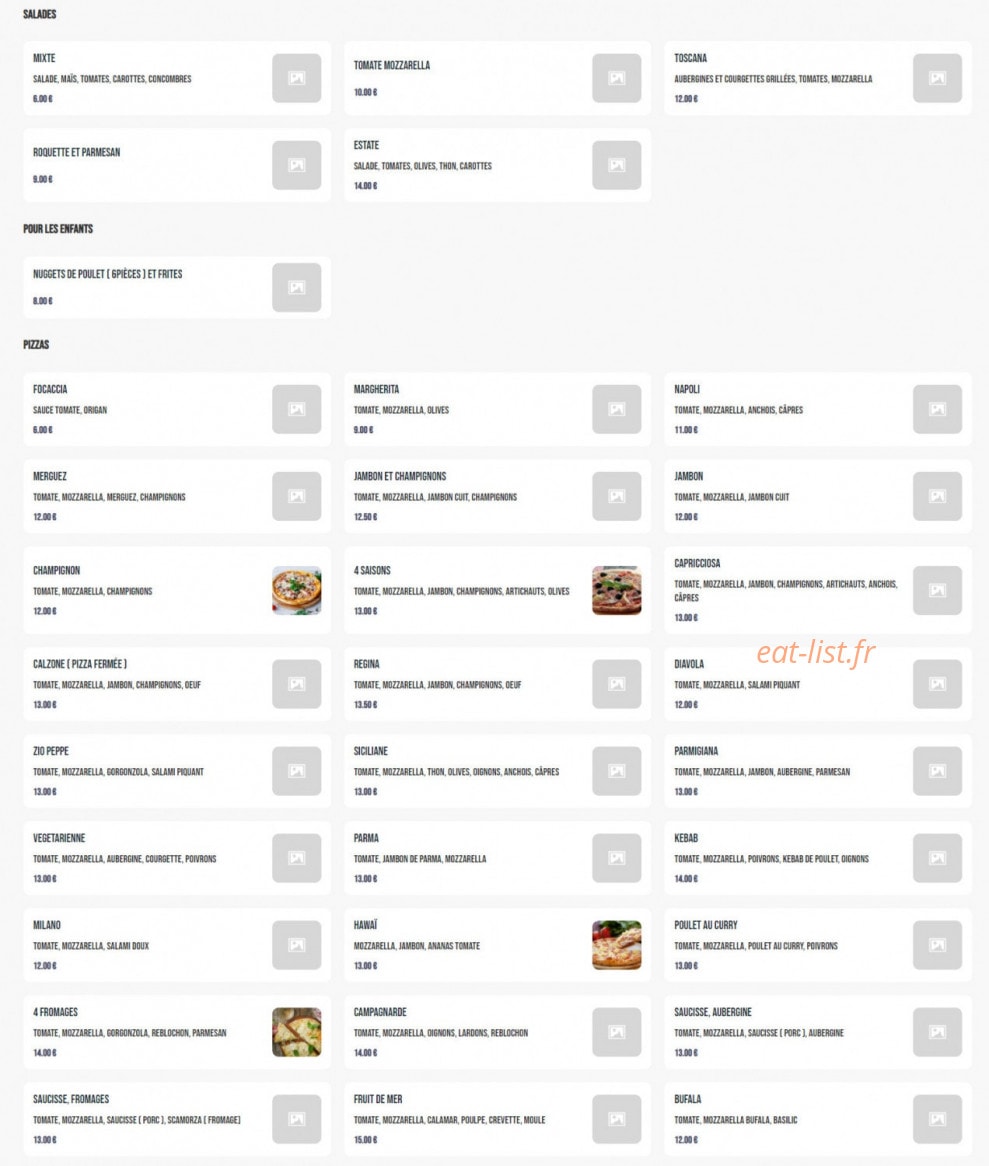 Casa Italia — carte page 2