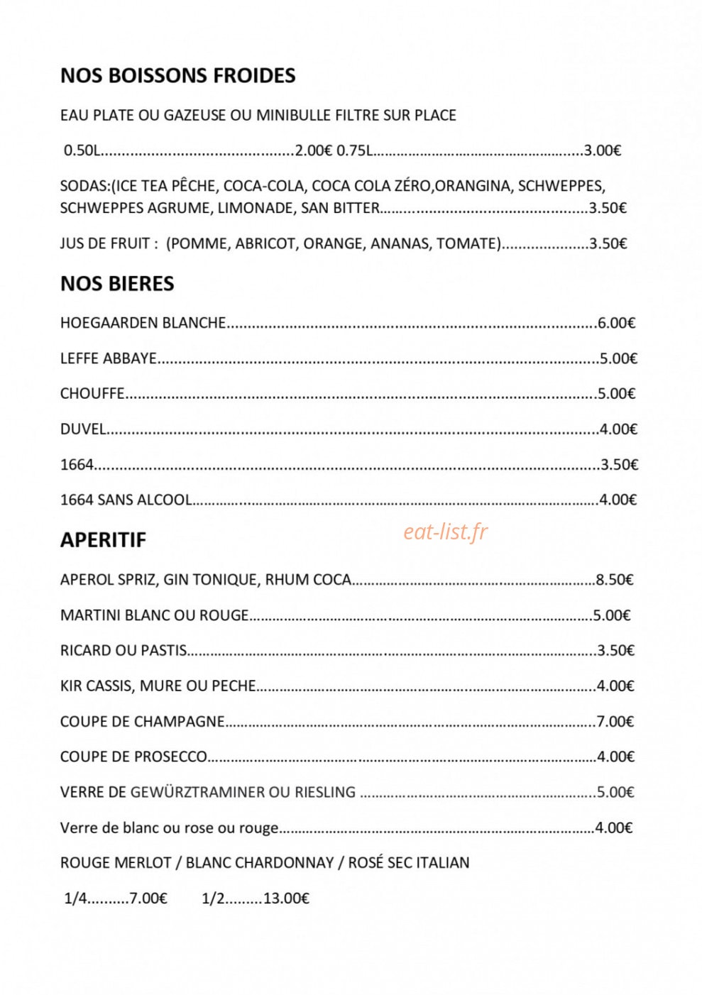 Il Gusto — carte page 5