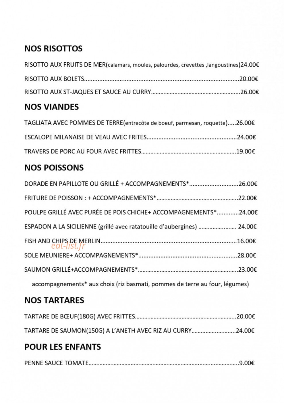 Il Gusto — carte page 3