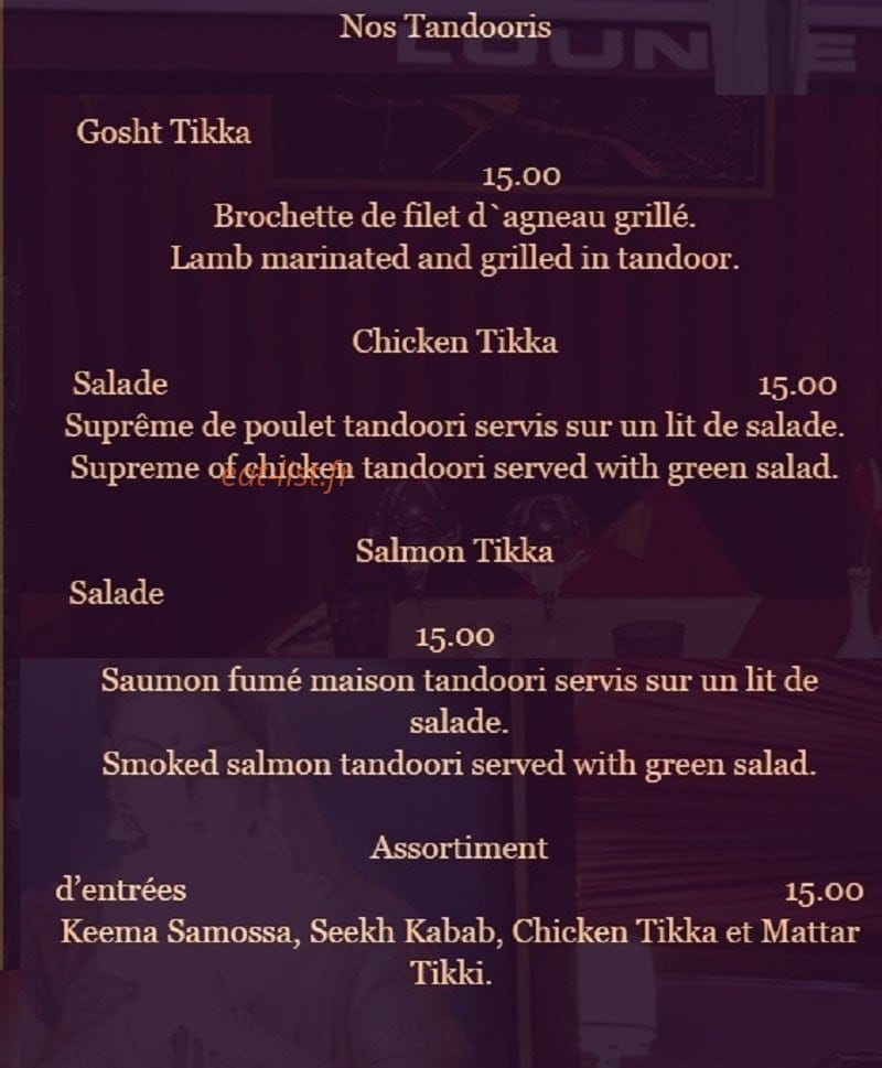 Karishma — carte page 9