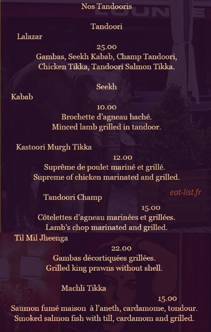 Karishma — carte page 7