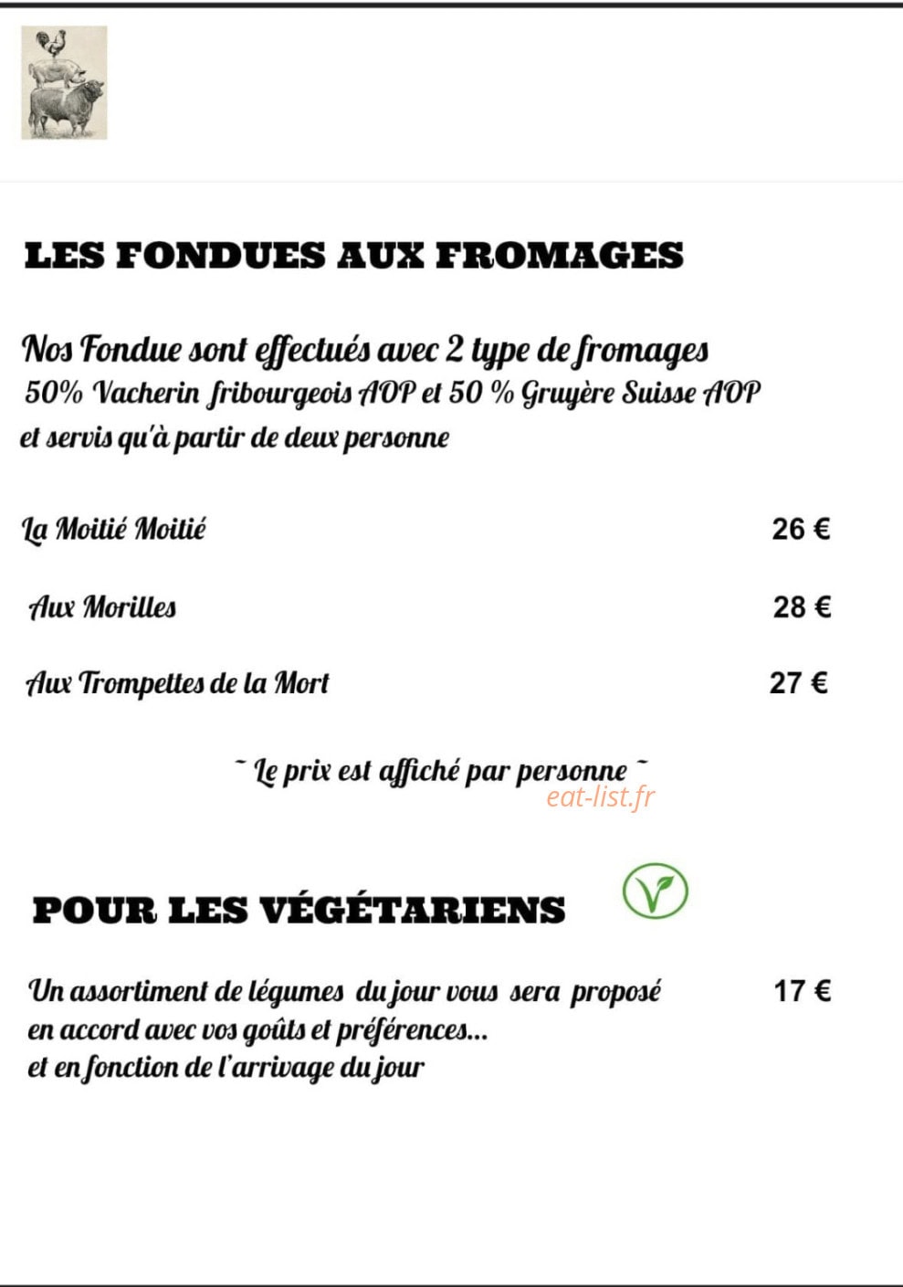 L'Accord Parfait — carte page 3