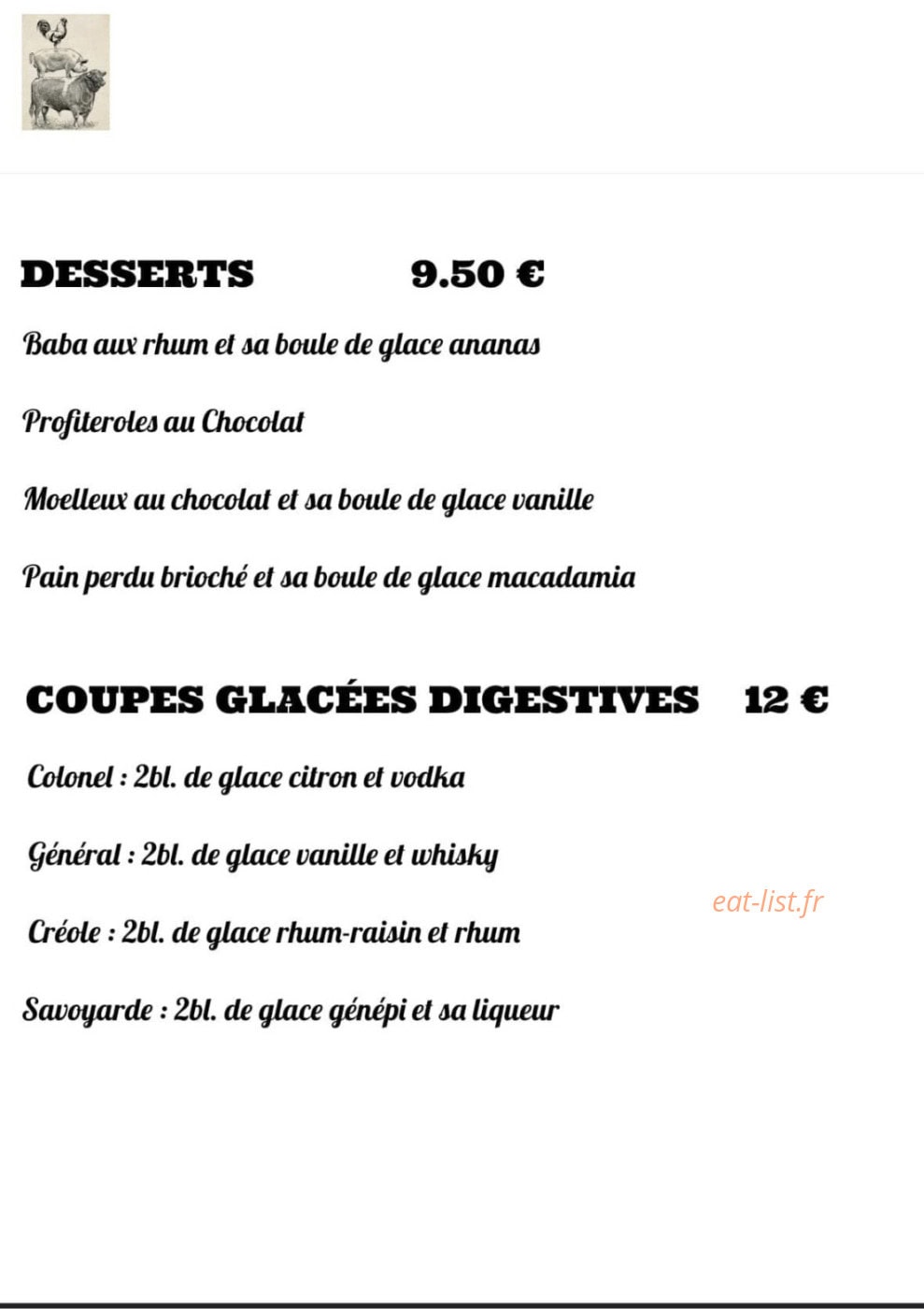 L'Accord Parfait — carte page 4
