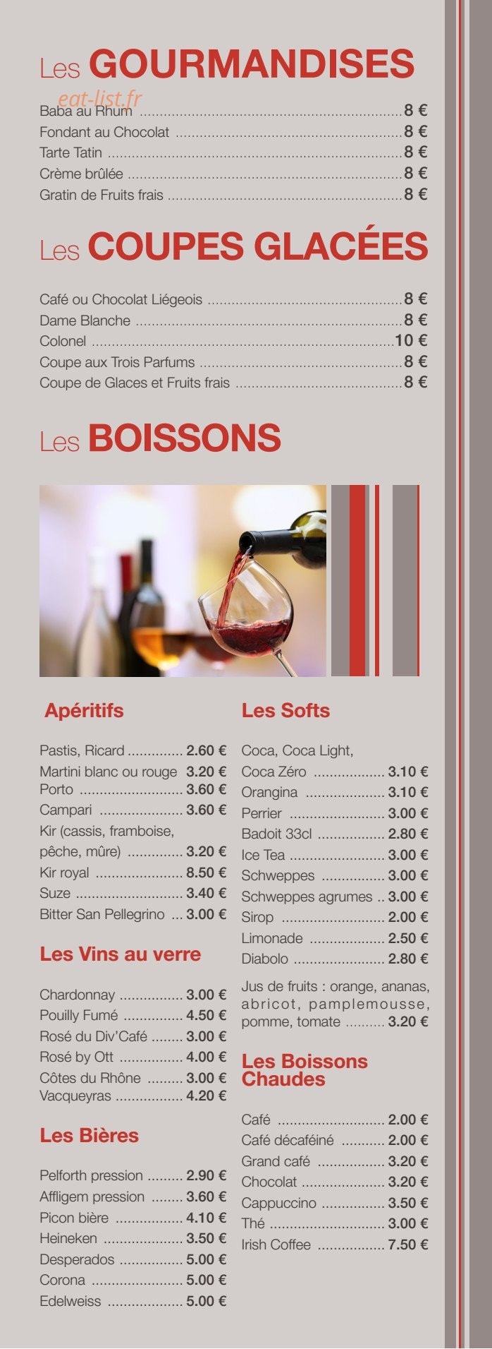Le div ' café — carte page 3