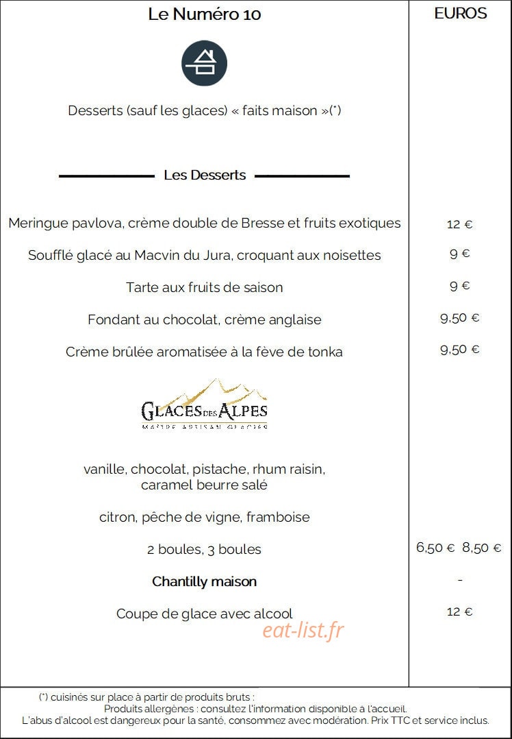Le Numéro 10 — carte page 3