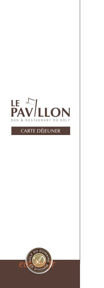 Le Pavillon — carte page 3