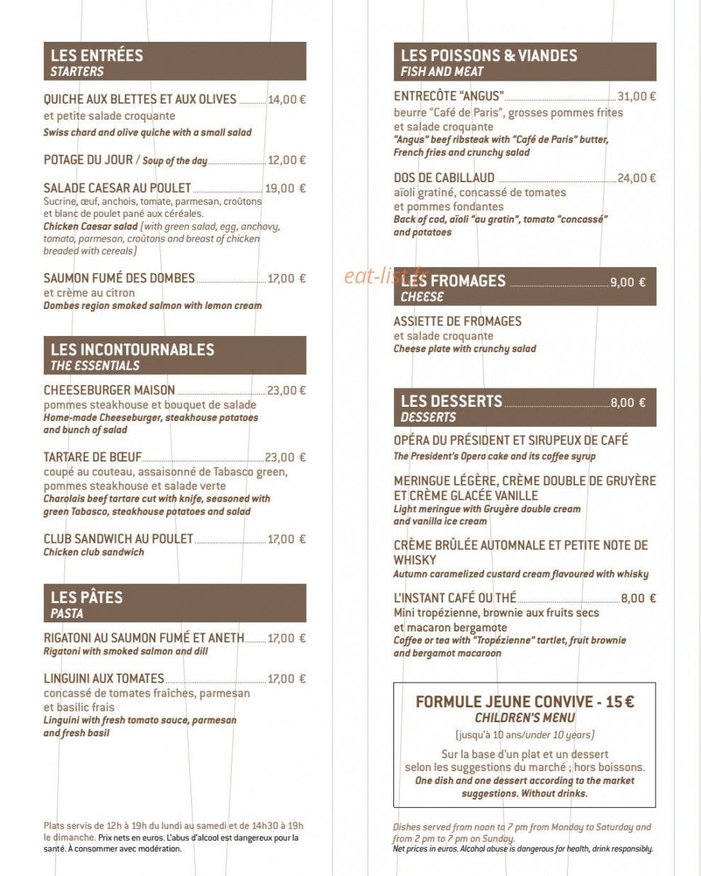 Les Présidents — carte page 4