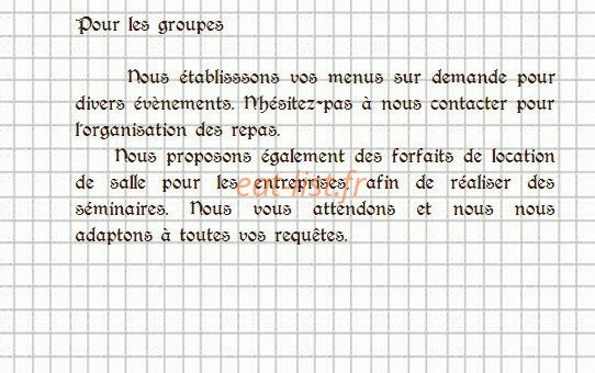 Auberge d'Oncieu — carte page 1
