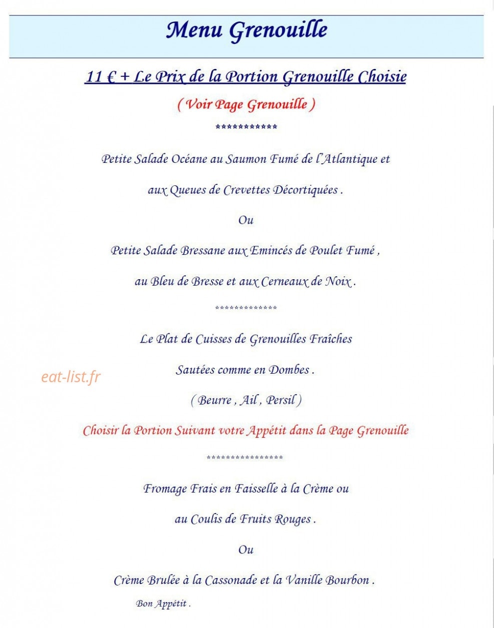 Le Refuge de l'Ermite — carte page 7