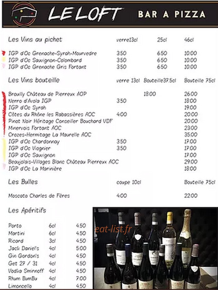 Le Loft — carte page 4