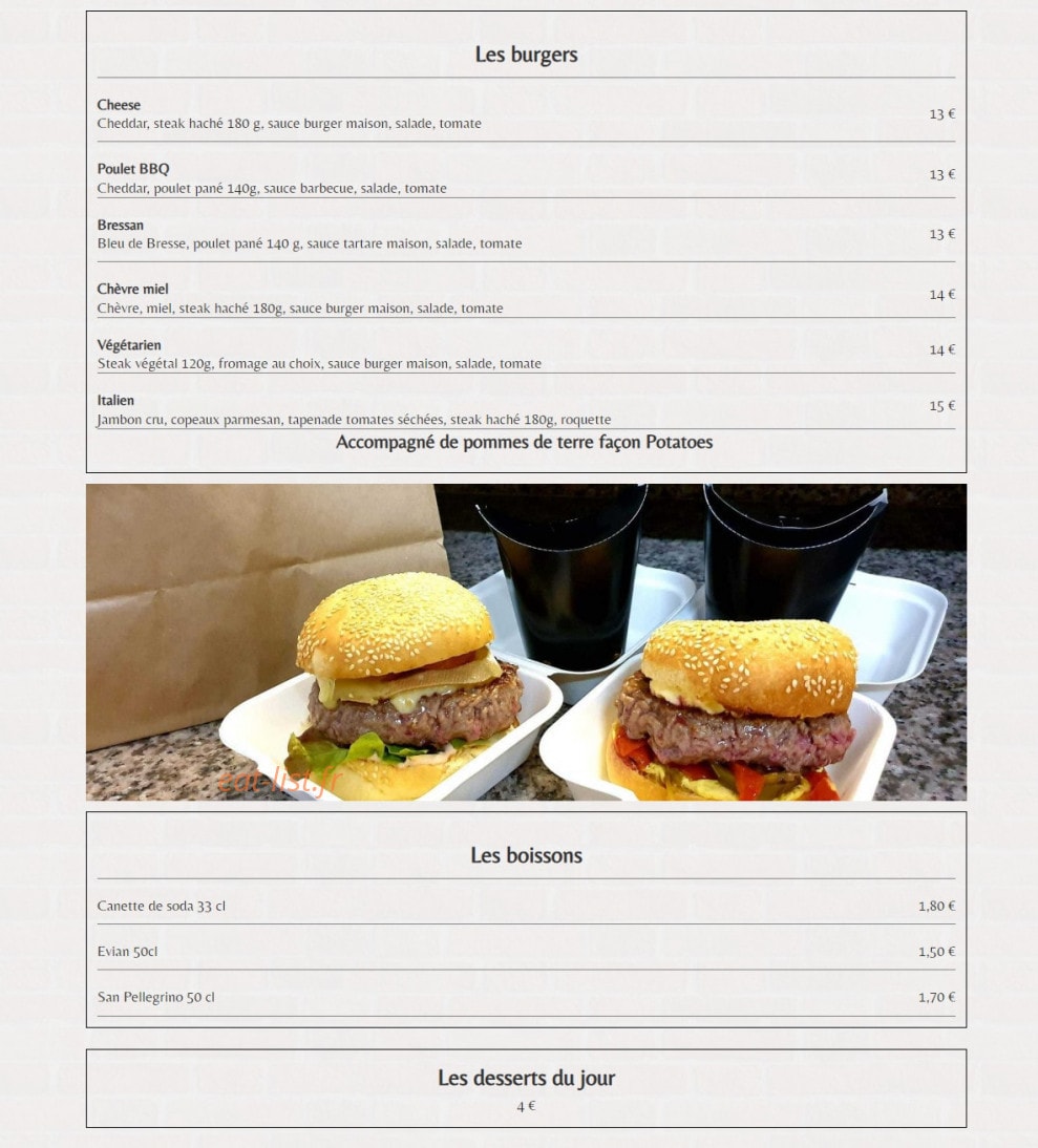 Aux 2 Délices — carte page 10