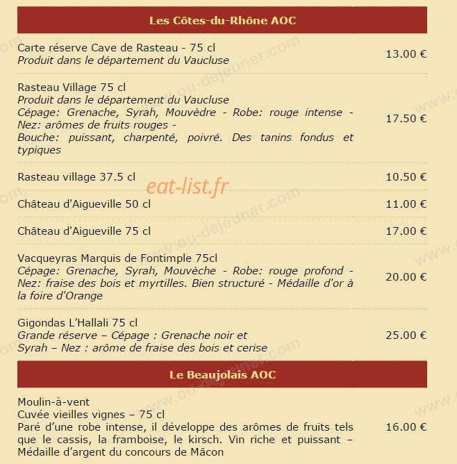Le Villageois — carte page 3