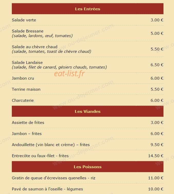 Le Villageois — carte page 5