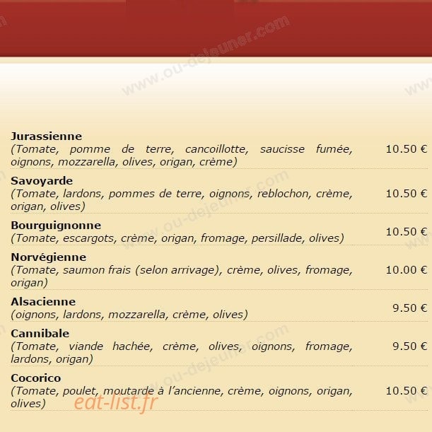 Le Villageois — carte page 9