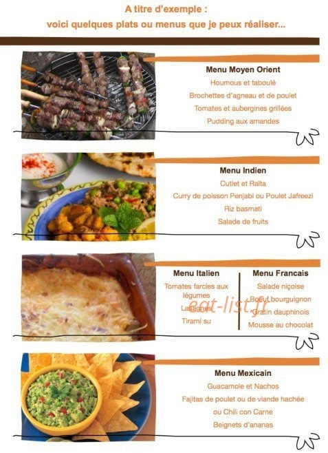 Les Délices de Maureen — carte page 3