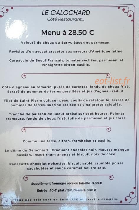 Le Galochard — carte page 3