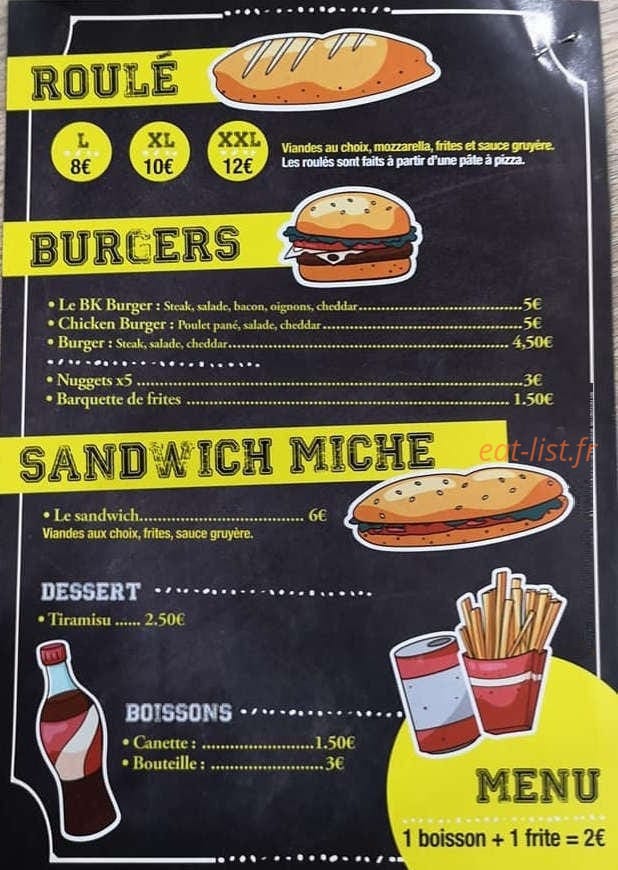 Bk food pizza — carte page 4