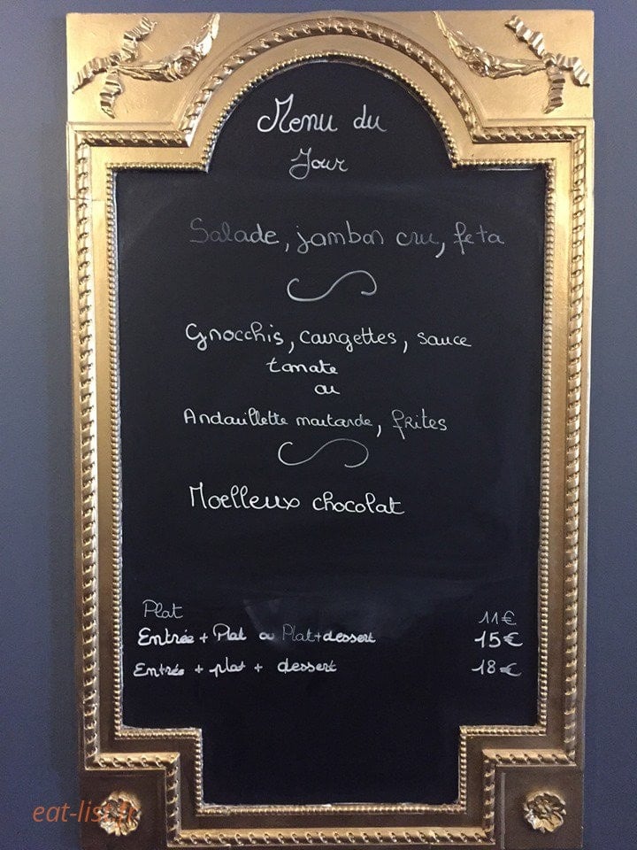 Le Café Neuf Belley — carte page 1