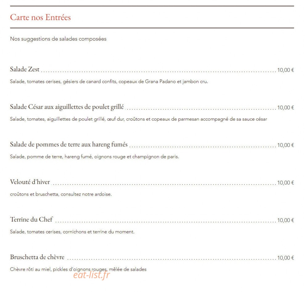 Zest urban — carte page 4