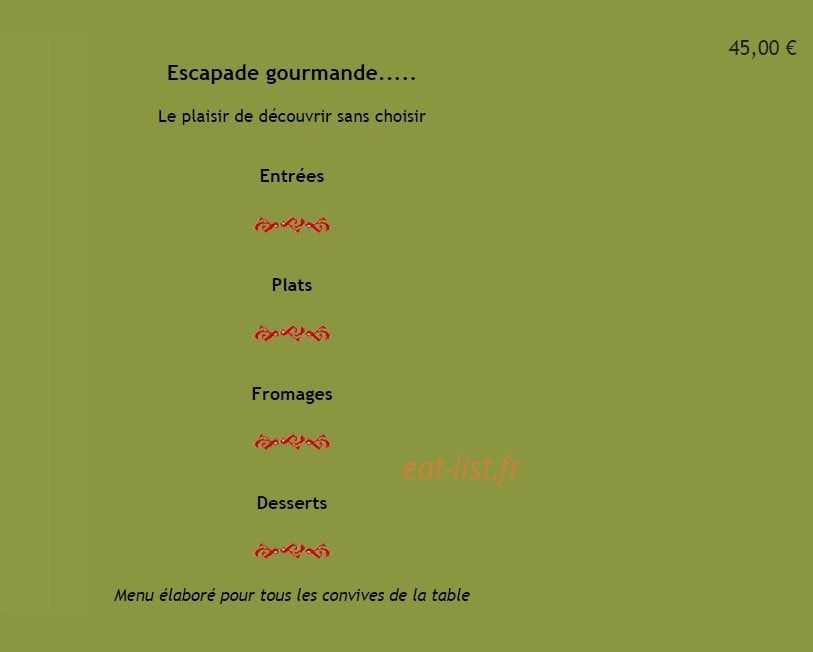 Auberge de Contrevoz — carte page 3