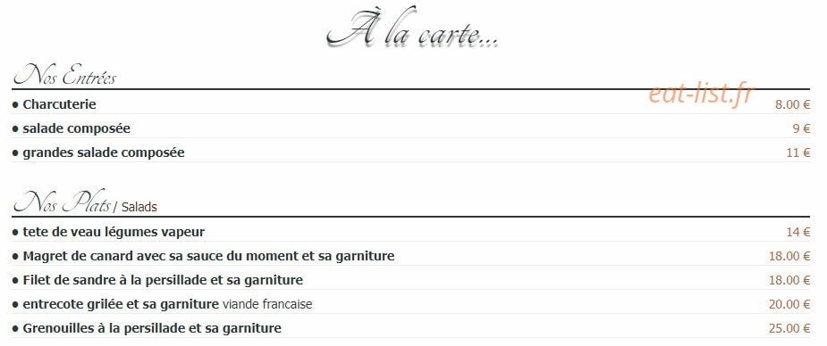 Le col vert — carte page 3