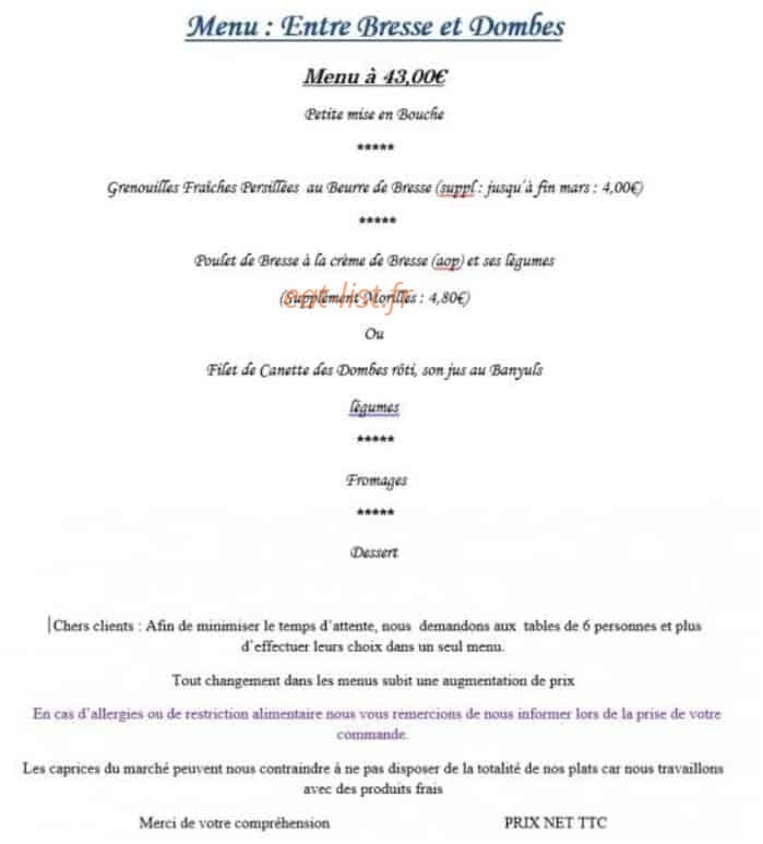 charmes de Bresse — carte page 2
