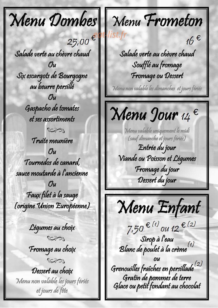 Le Frometon — carte page 4