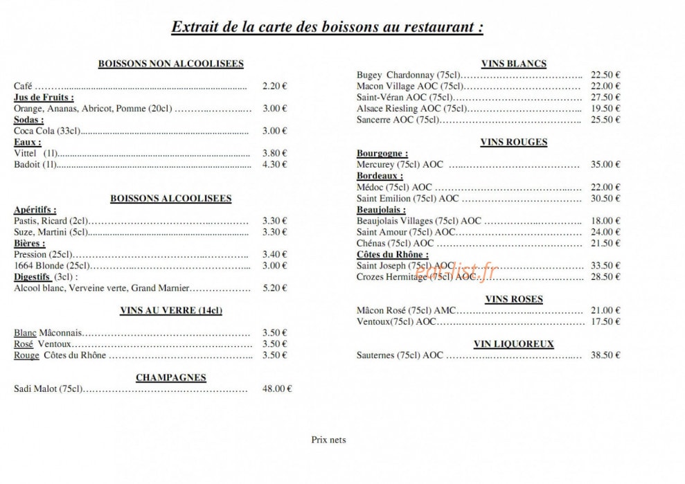 Le Frometon — carte page 7
