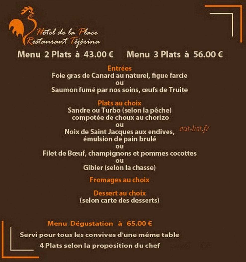 Téjérina — carte page 4
