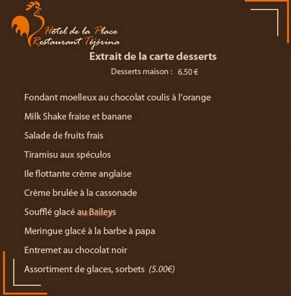 Téjérina — carte page 6