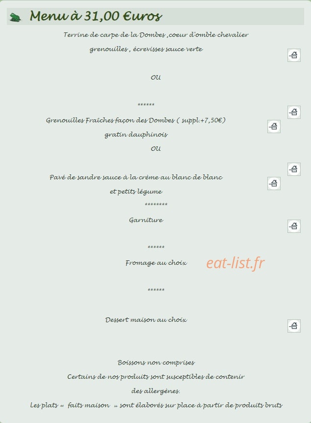 L'Estragon — carte page 4