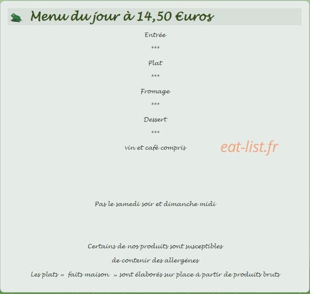 L'Estragon — carte page 1