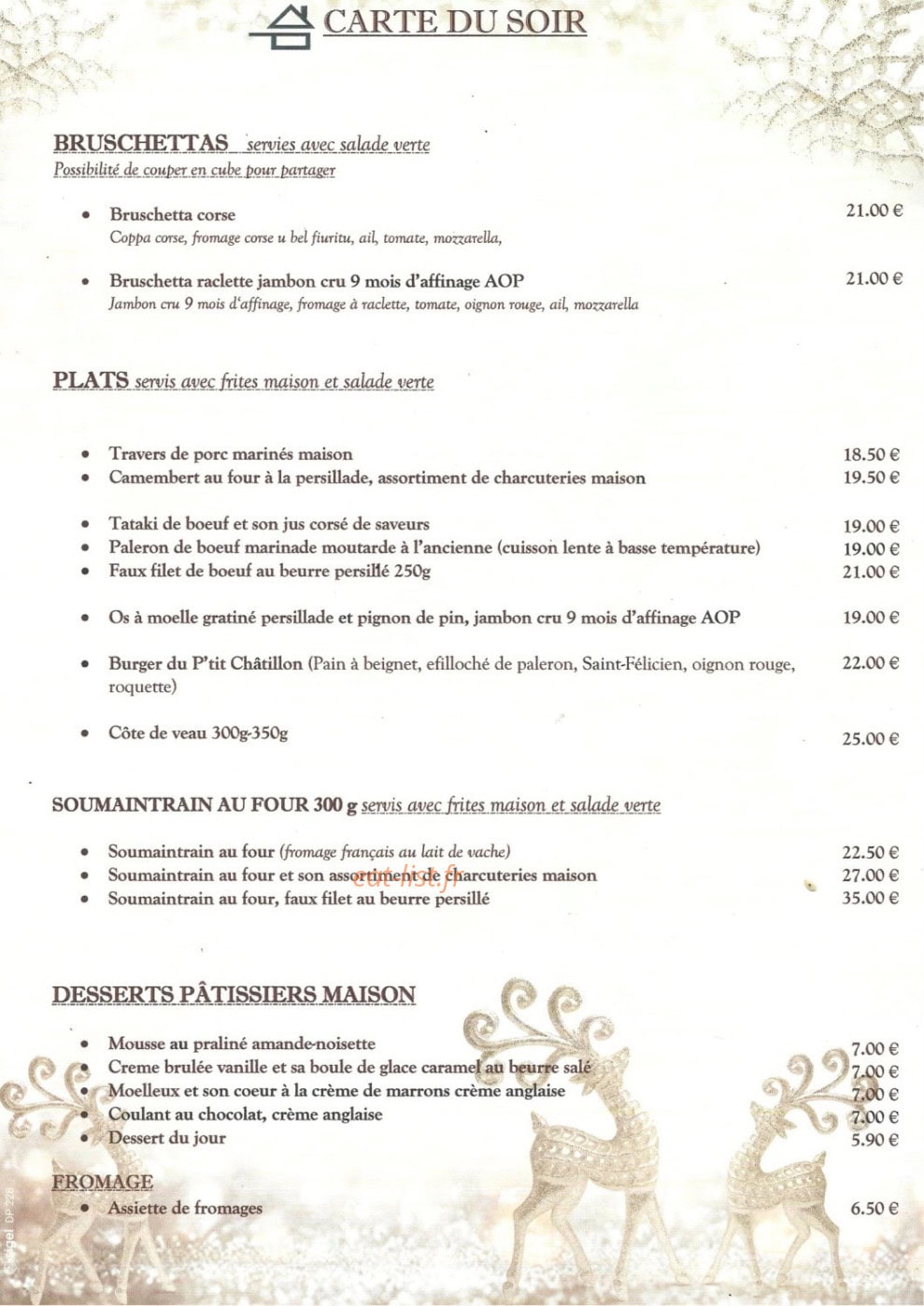 Le p'tit Châtillon Bublanne — carte page 3