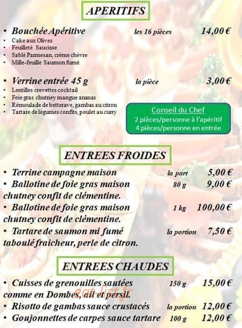 Au plaisir d’étang — carte page 2