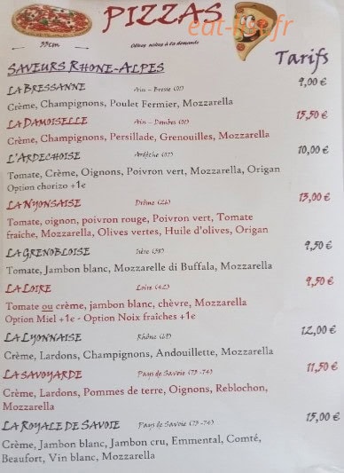 Le Chat'l'Ain — carte page 1