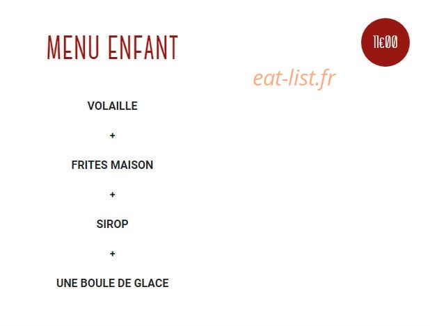 Le Milouin Restaurant — carte page 3