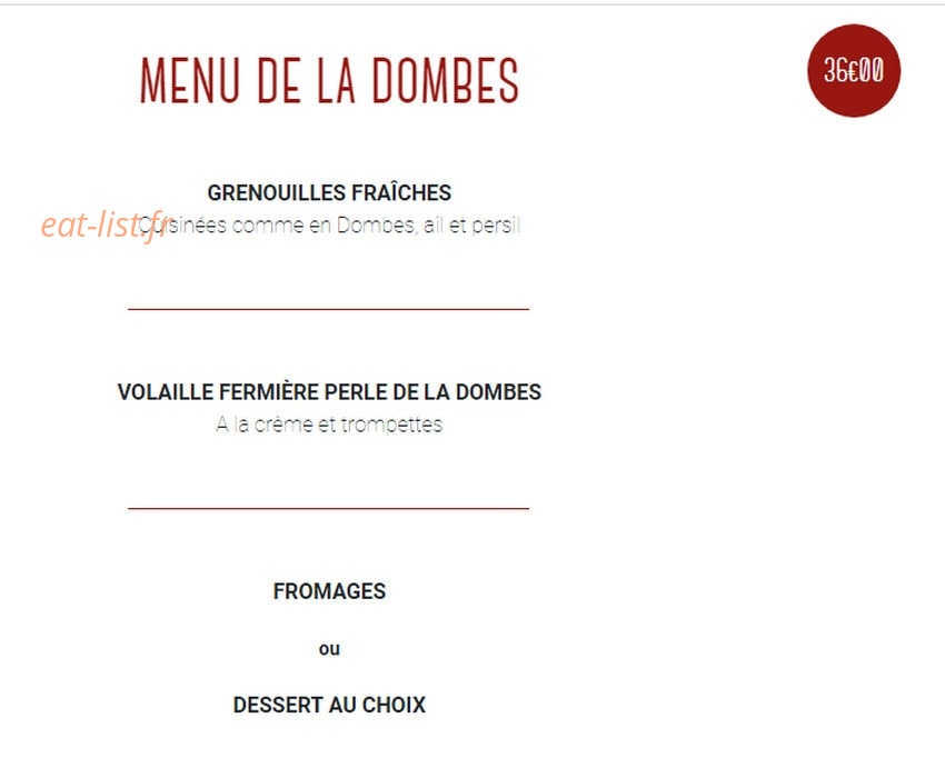 Le Milouin Restaurant — carte page 2